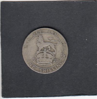 Beschrijving: 1 Shilling  GEORGIUS V  